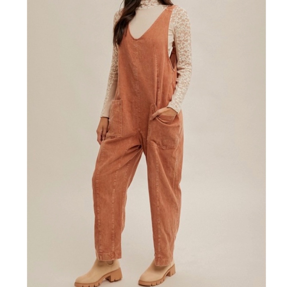 NWT Hem & Thread Corduroy Overall